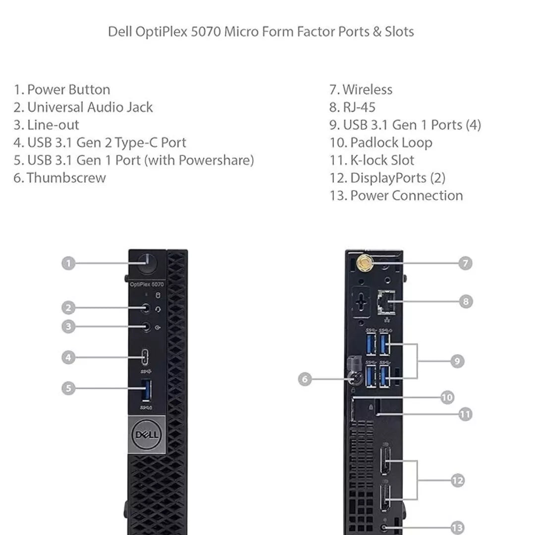 Dell Optiplex 5070 Micro